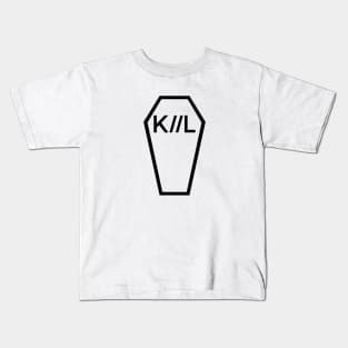 Black Chest Kill Kids T-Shirt